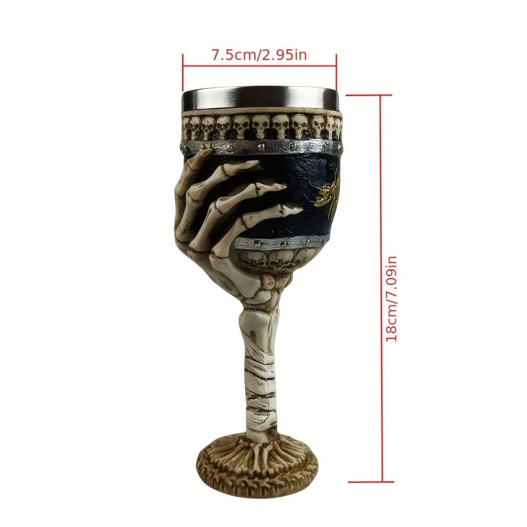 Gothic Skull Goblet Cup