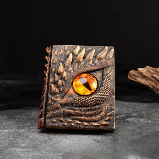 3D Dragon Eye Sculpted Journal