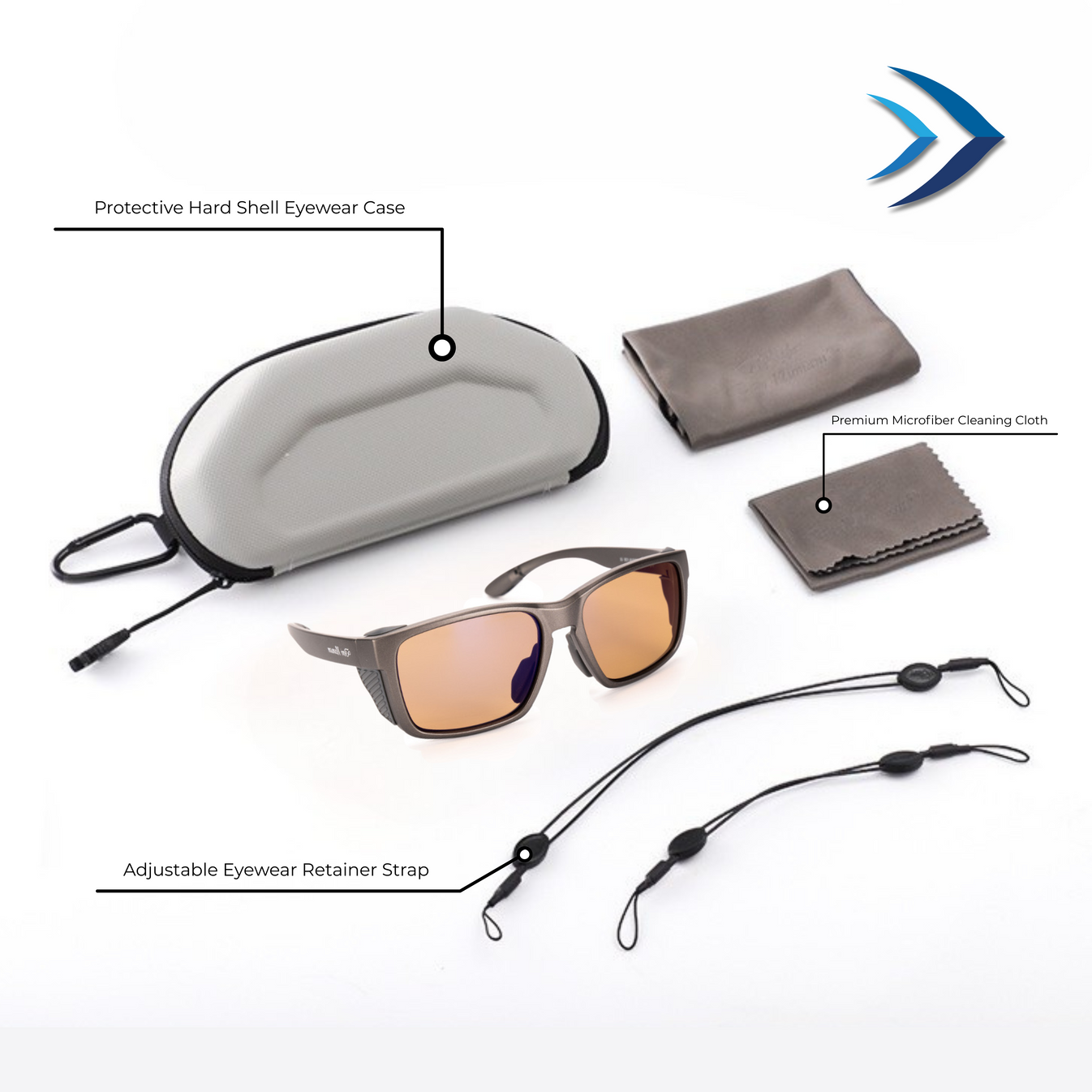 Polycarbonate Sport Fishing Sunglasses