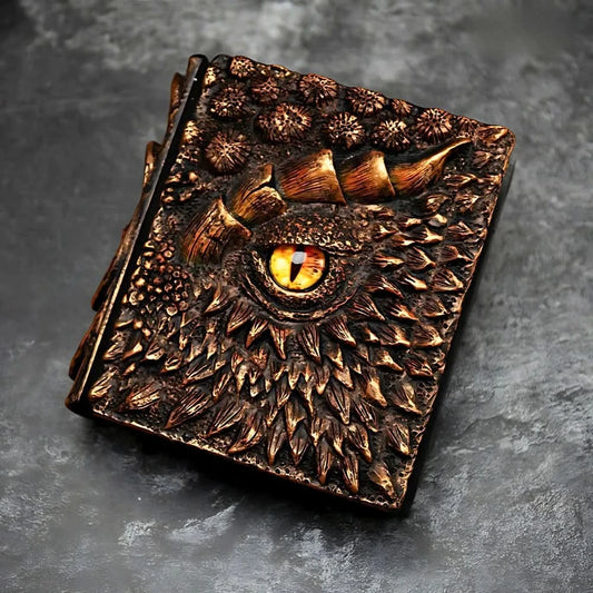 3D Dragon Eye Embossed Journal