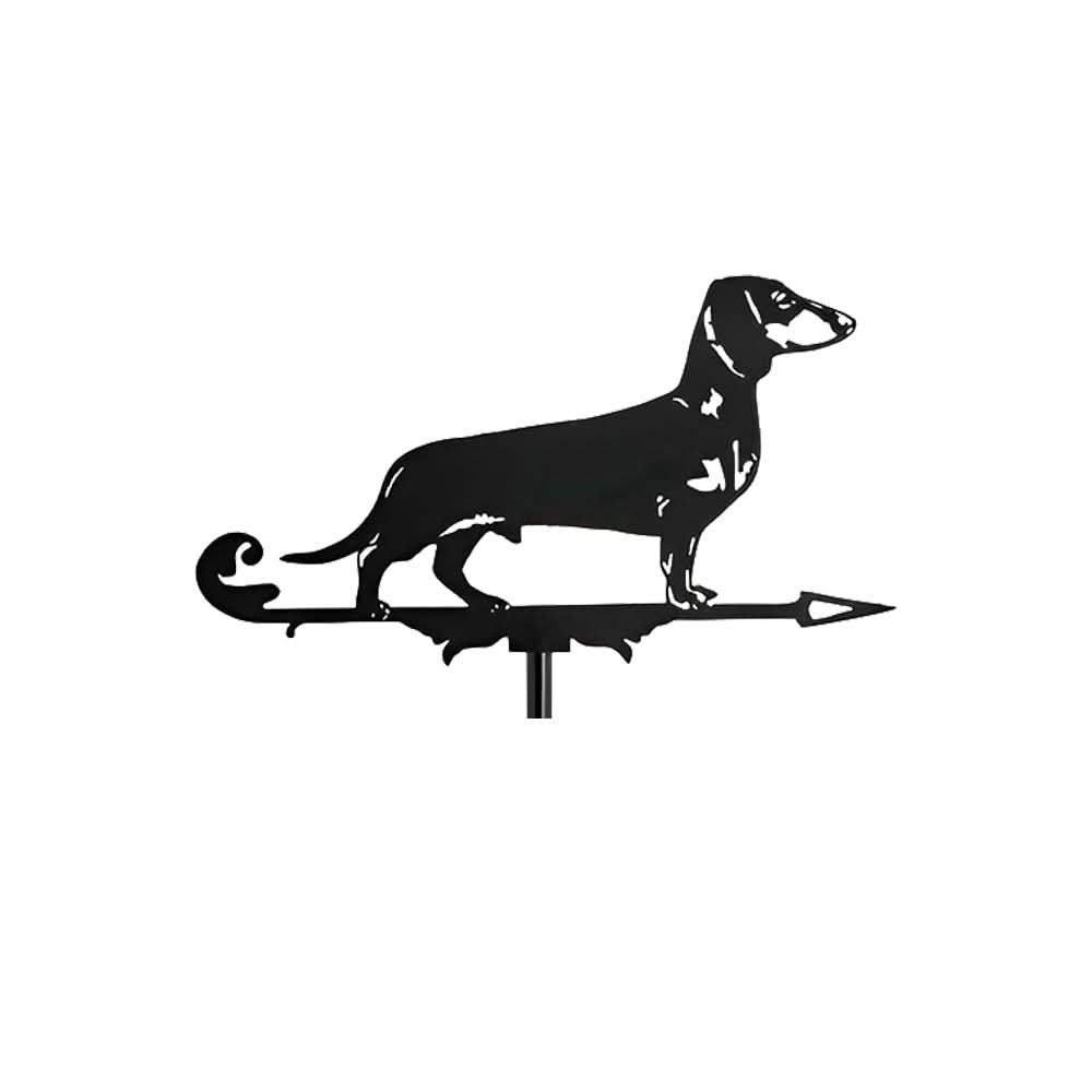 Dachshund Dog Stainless Steel Weathervane