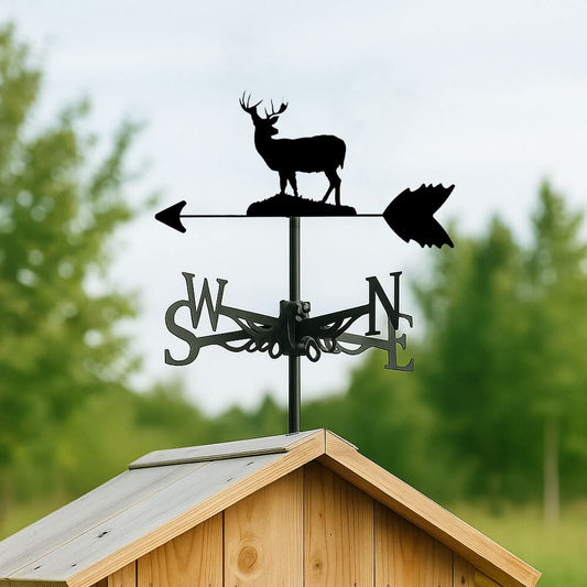 Deer Wildlife Stainless Steel Weathervane