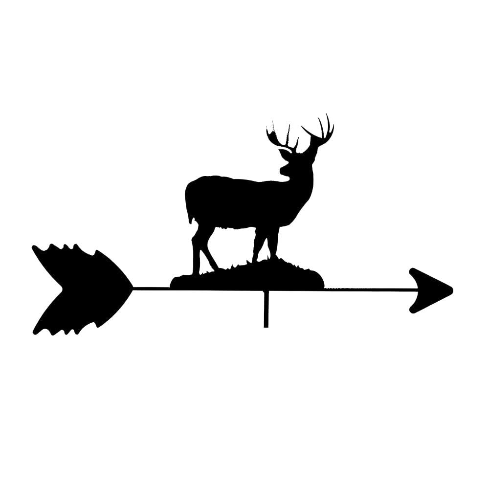 Deer Wildlife Stainless Steel Weathervane
