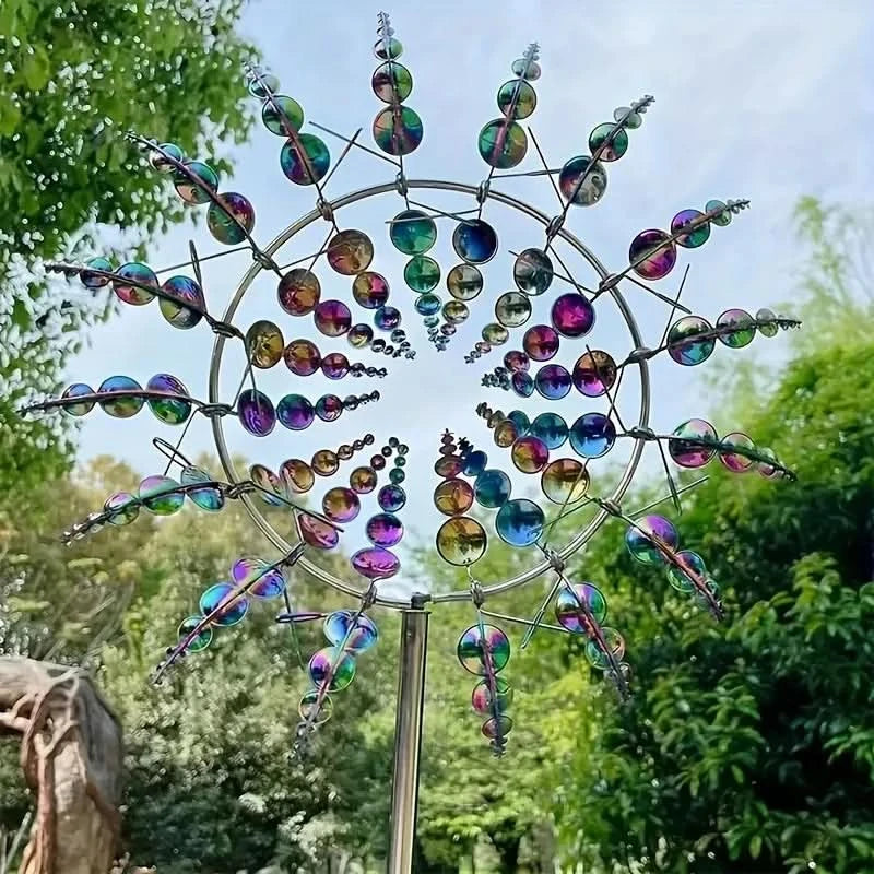Twilight Twirl Outdoor Decorative Wind Spinner