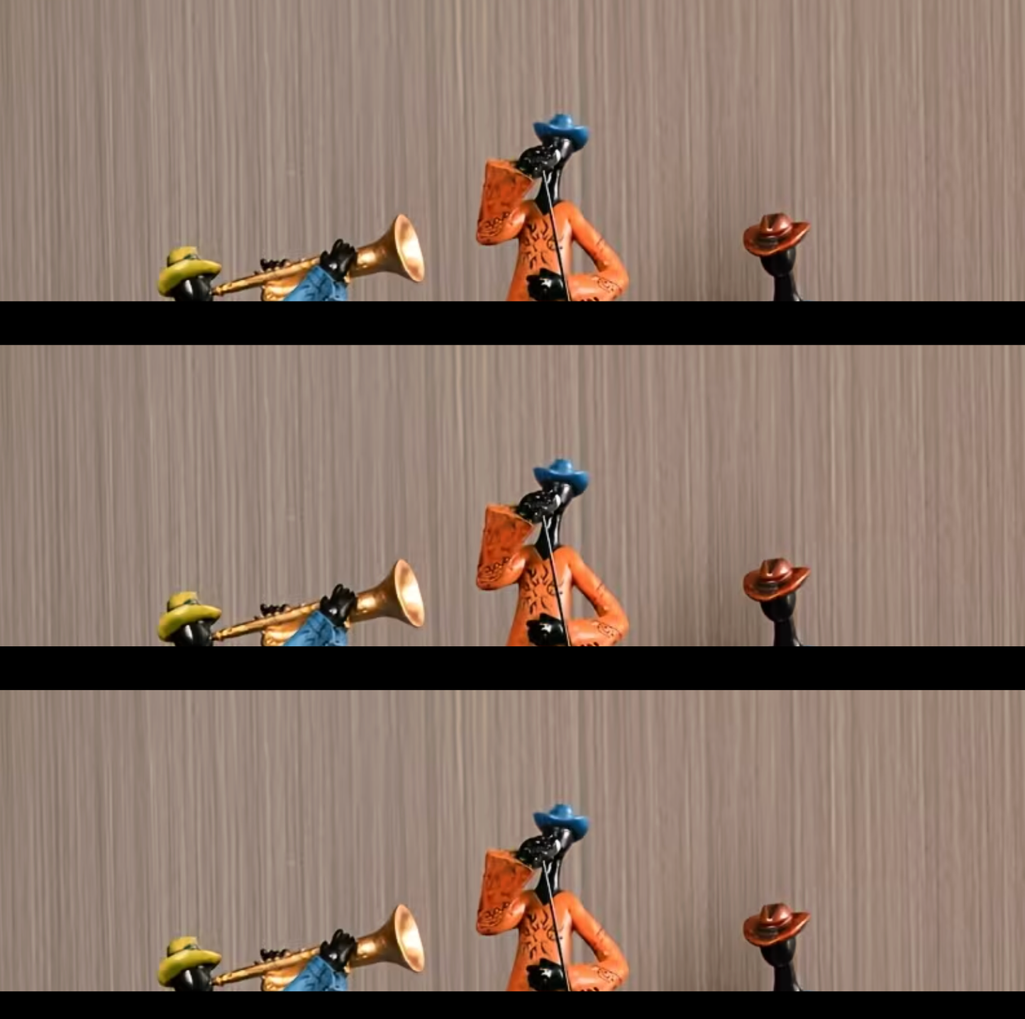 Abstract Jazz Musician Wall Art