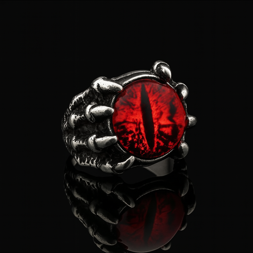 Dragon Claw Eye Unisex Ring