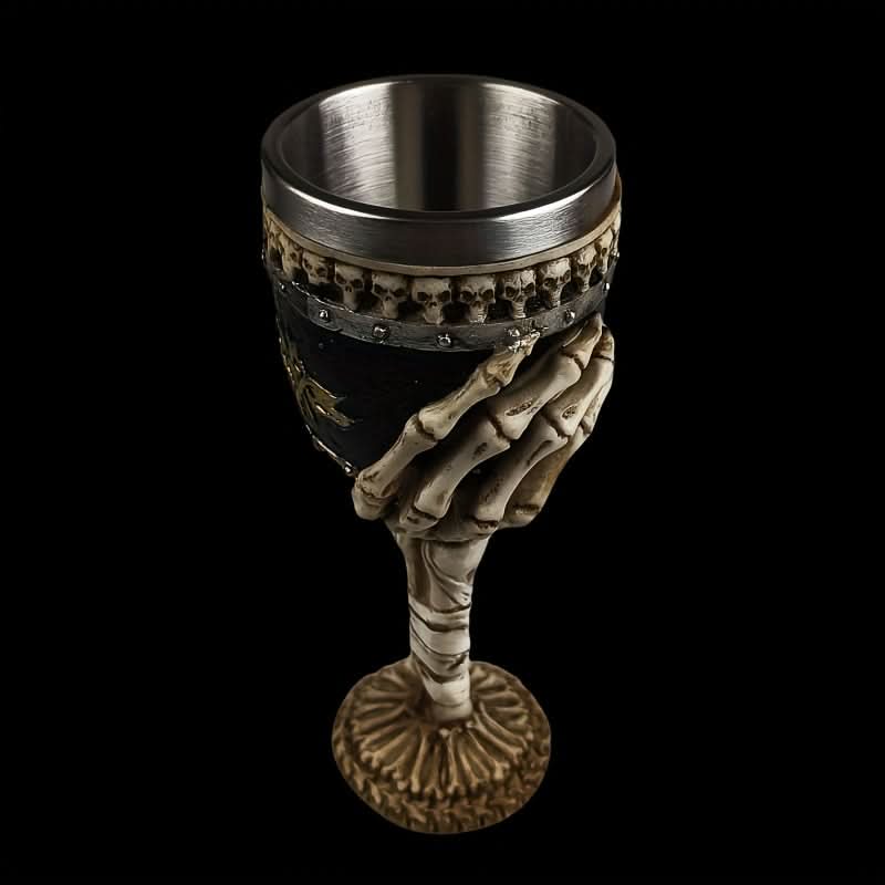 Gothic Skull Goblet Cup