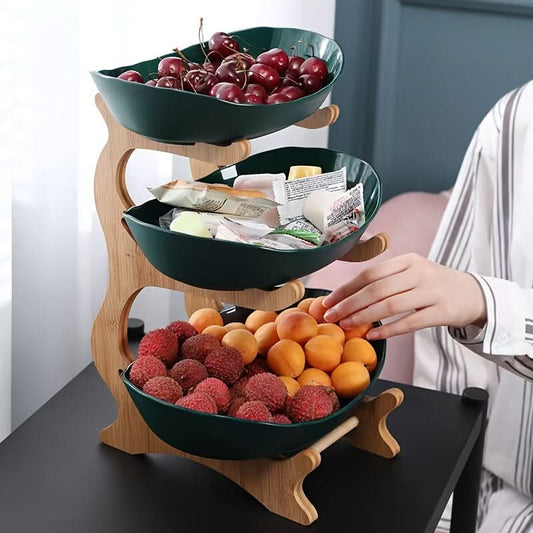 Tiered Fruit & Dessert Serving Stand