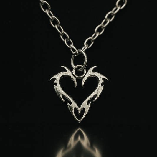 Hexmetal Punk Stainless Steel Pendant Necklace