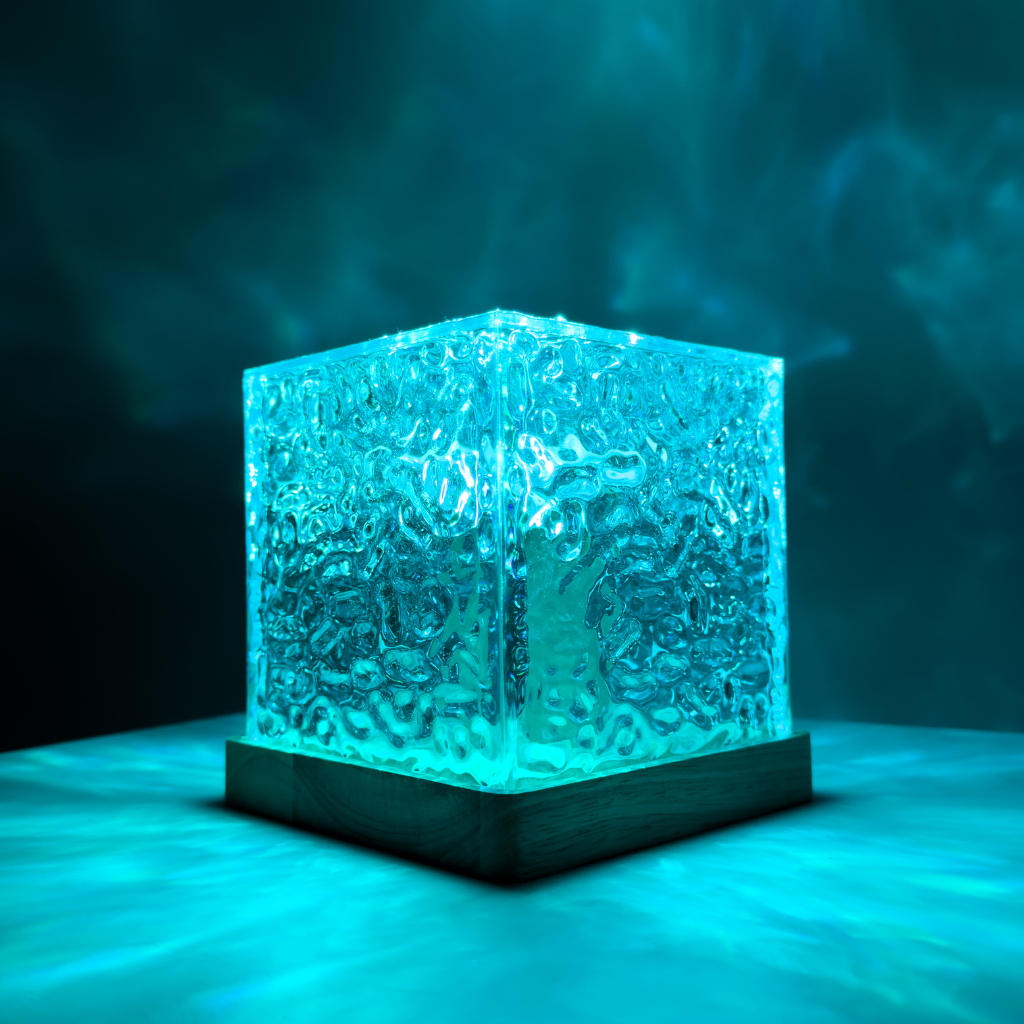Aurora Glow Tesseract LED Accent Lamp