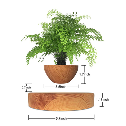 Magnetic Floating Levitating Plant Pot