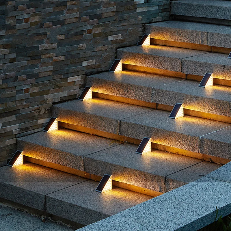 Solar Step Pathway Outdoor Lights