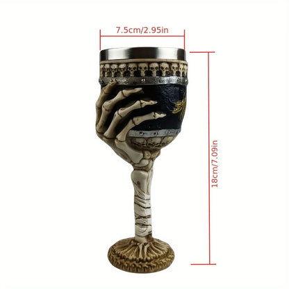 Gothic Skull Goblet Cup
