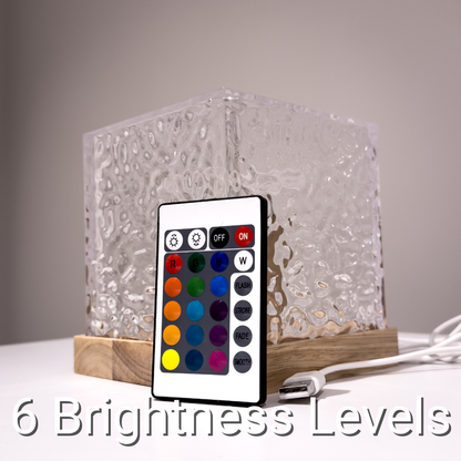 Aurora Glow Tesseract LED Accent Lamp