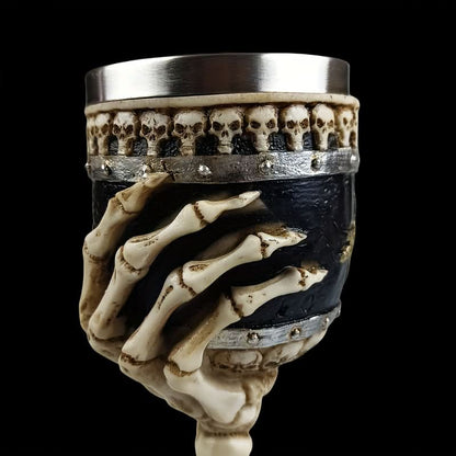 Gothic Skull Goblet Cup