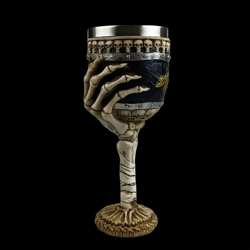Gothic Skull Goblet Cup