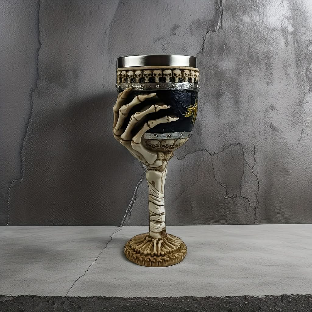 Gothic Skull Goblet Cup