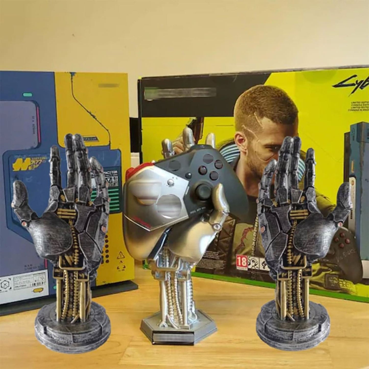 Sci-Fi Gaming Controller Display Stand