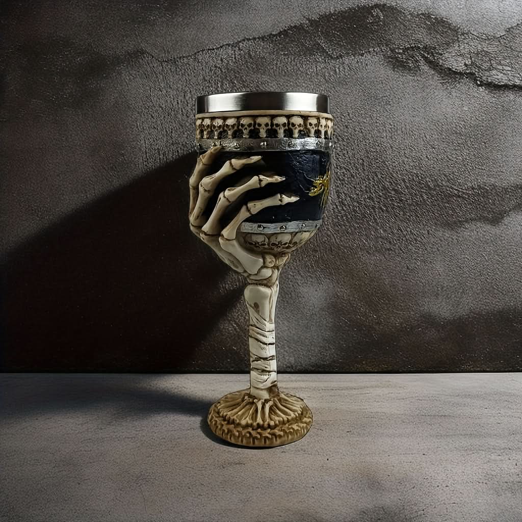 Gothic Skull Goblet Cup