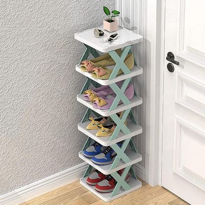 6-Tier Vertical Shoe Organizer