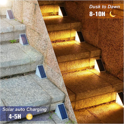 Solar Step Pathway Outdoor Lights