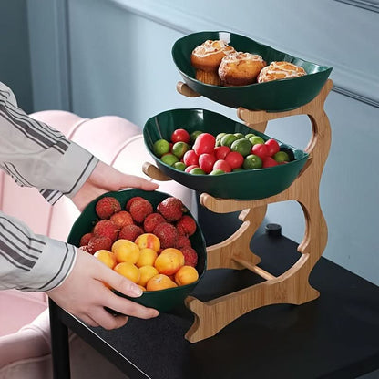 Tiered Fruit & Dessert Serving Stand