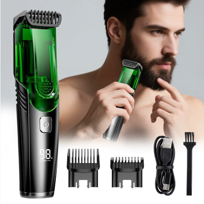 Leveline™ No-Mess Vacuum Beard Trimmer