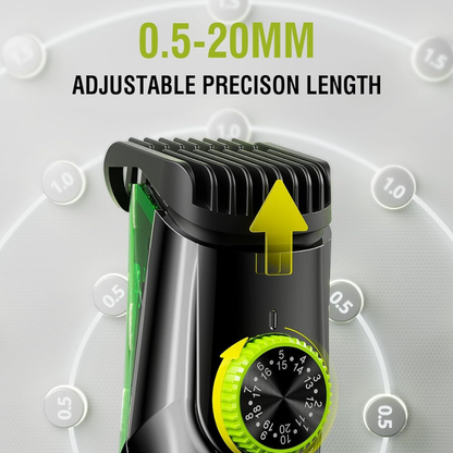 Leveline™ No-Mess Vacuum Beard Trimmer