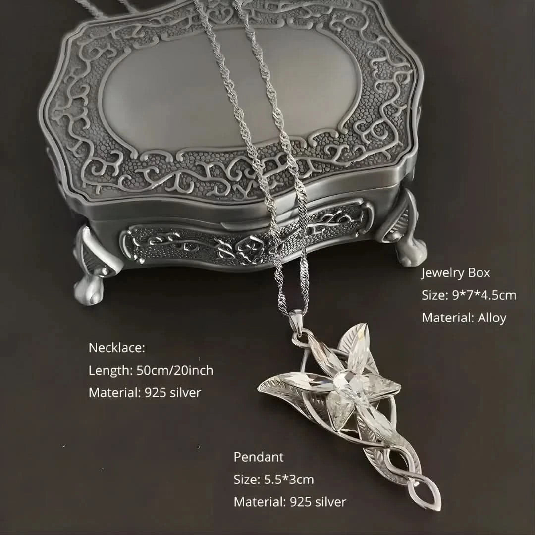 Evenstar of Alfheim Necklace 925 Sterling Silver