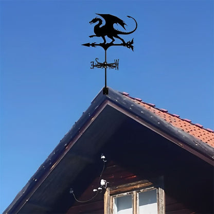 Dragon Fantasy Stainless Steel Weathervane