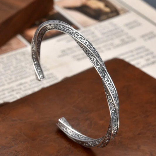 Freyr The Lord of Plenty 925 Sterling Silver Bracelet