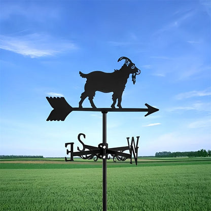 Goat Farm Animal Stainless Steel Weathervane