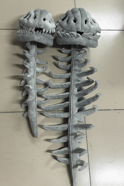 Plush Dinosaur Hooded Wearable Costume