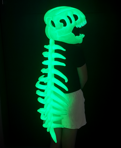 Plush Dinosaur Hooded Wearable Costume