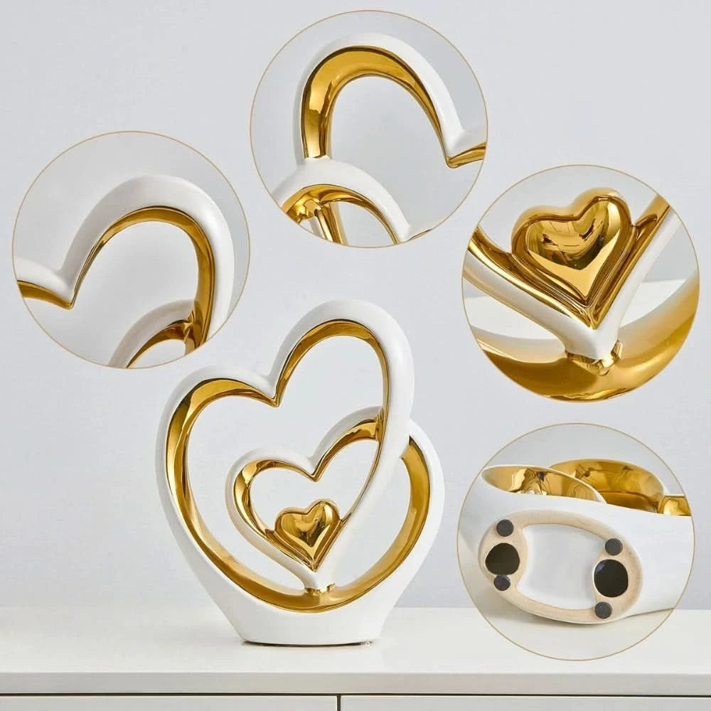 Hearts Entwined - Porcelan Symbol of Love