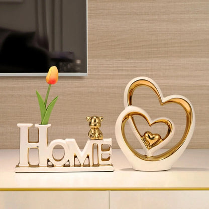 Hearts Entwined - Porcelan Symbol of Love