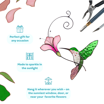 Home decor gift idea for hummingbird lovers