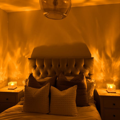 Aurora Glow Tesseract LED Accent Lamp