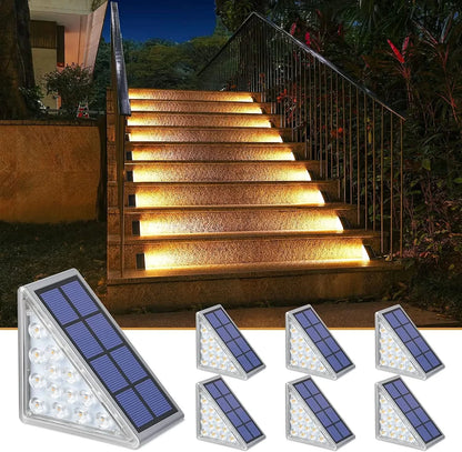 Solar Step Pathway Outdoor Lights