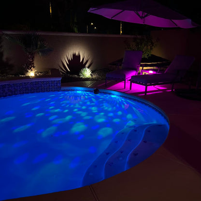 Floating Solar Pool Light