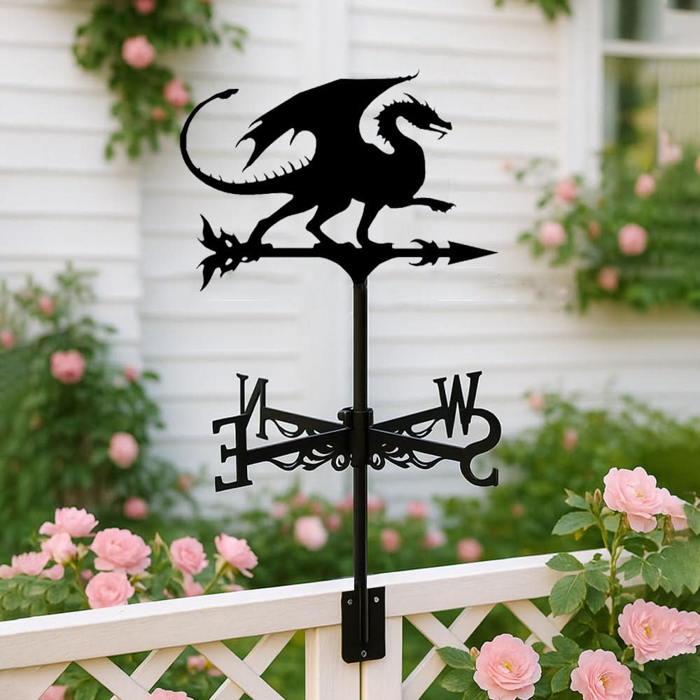 Dragon Fantasy Stainless Steel Weathervane