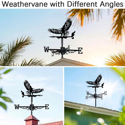 Eagle Bird Stainless Steel Weathervane