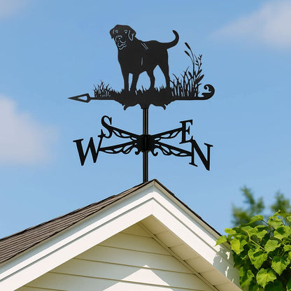 Labrador Retriever Dog Stainless Steel Weathervane