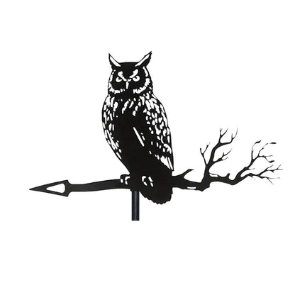 Owl Bird Stainless Steel Weathervane