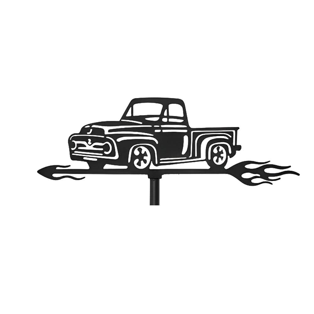 Pickup Truck Silhouette Stainless Steel Weathervane