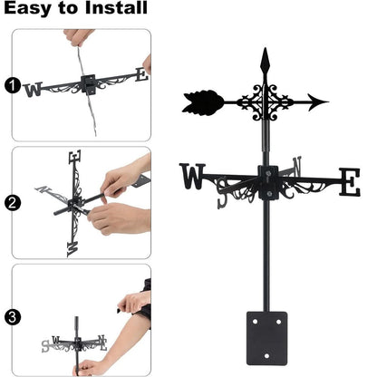 Directional Arrow Stainless Steel Weathervane