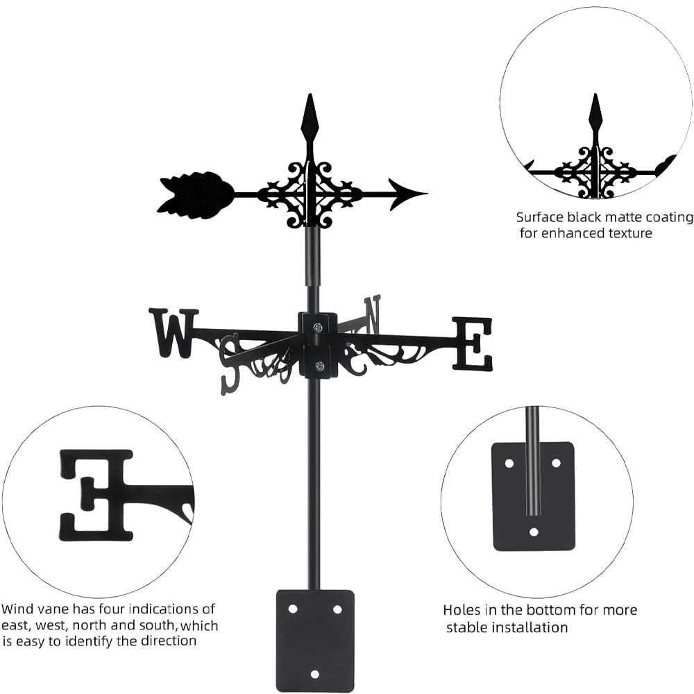 Directional Arrow Stainless Steel Weathervane