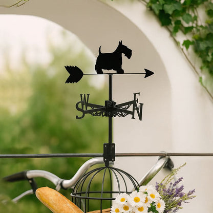 Scottish Terrier Dog Stainless Steel Weathervane