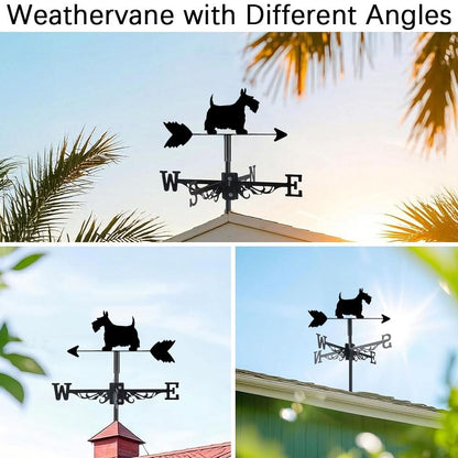 Scottish Terrier Dog Stainless Steel Weathervane