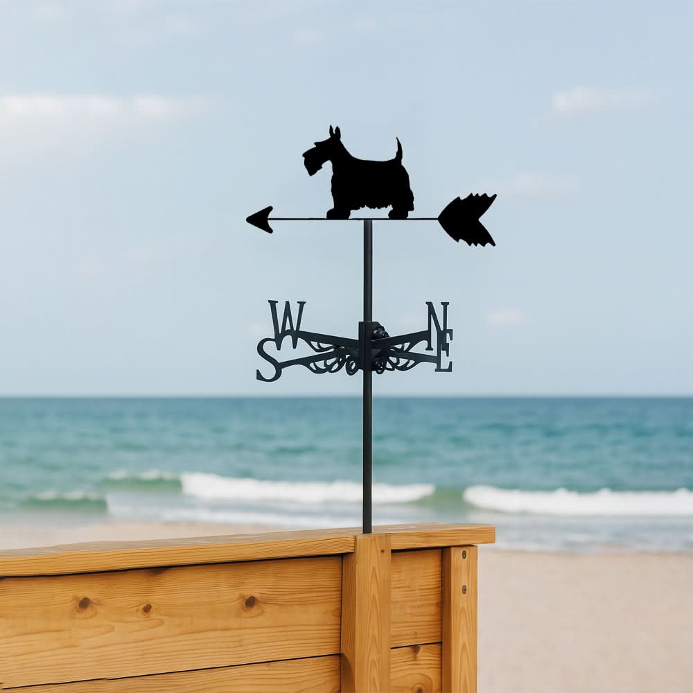 Scottish Terrier Dog Stainless Steel Weathervane